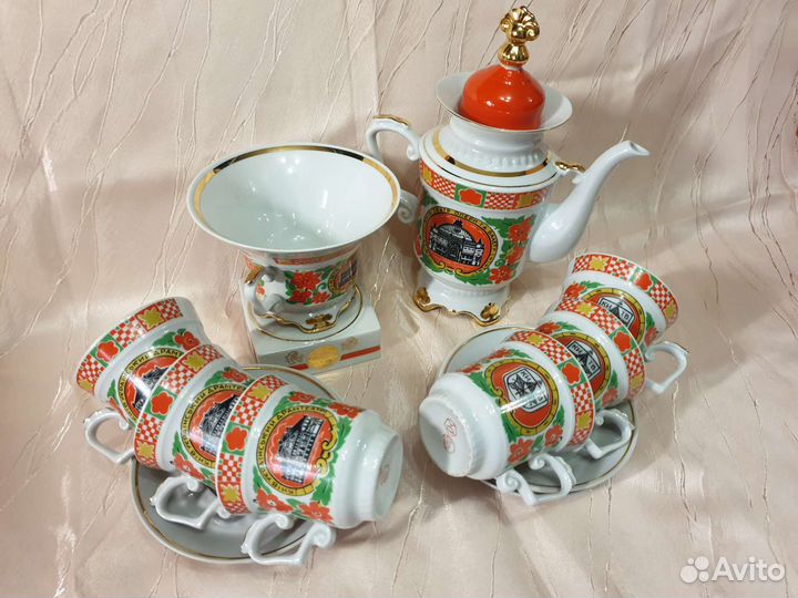 Тематический сервиз чайный СССР