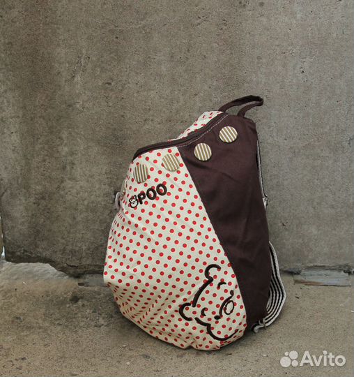 Рюкзак женский холщовый