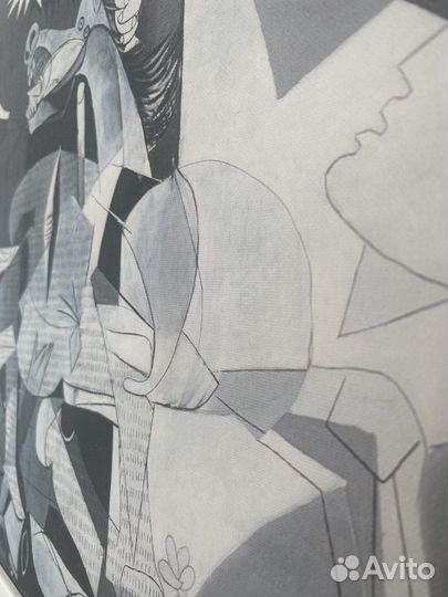 Арт-холст Пабло Пикассо «Герника»