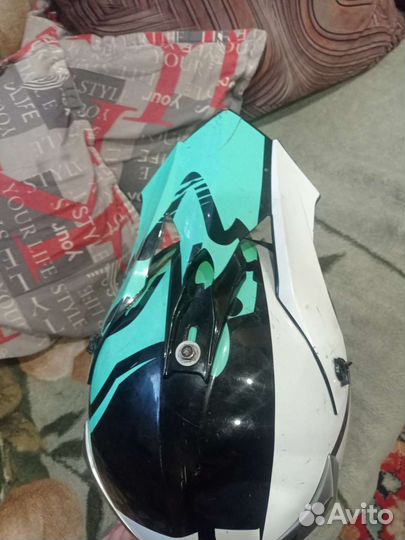 Кроссовый шлем Fox