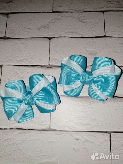Бантики для волос ручной работы