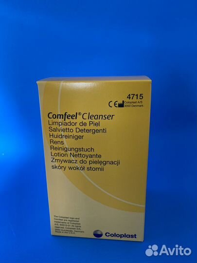 Очиститель для кожи Comfeel, салфетки, Coloplast