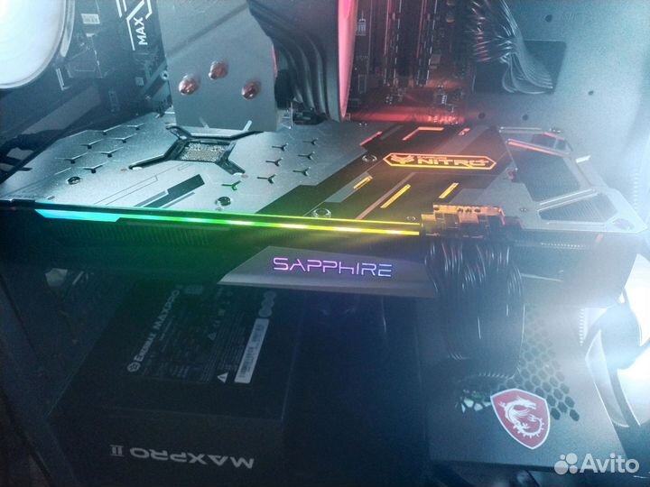 Видеокарта Sapphire RX 5700 XT nitro+ 8 Gb