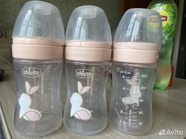 Бутылочки для кормления chicco