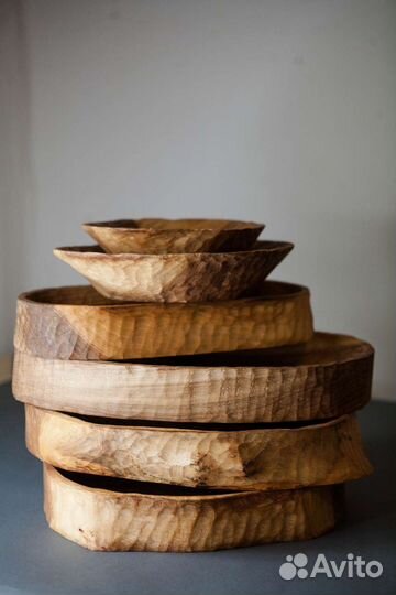 Деревянная посуда ручной работы