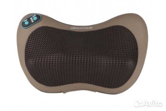 Массажная подушка для шеи и спины беспроводная