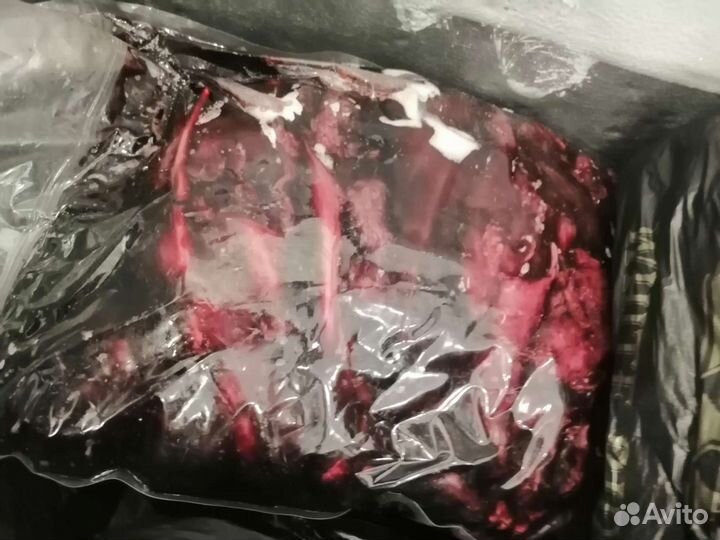 Обрезь корм мясо для собак Оленина