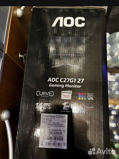 Монитор 144 гц aoc 27