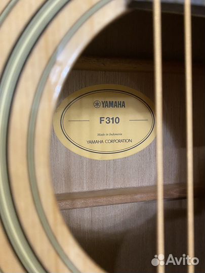 Гитара Yamaha f310 Индонезия