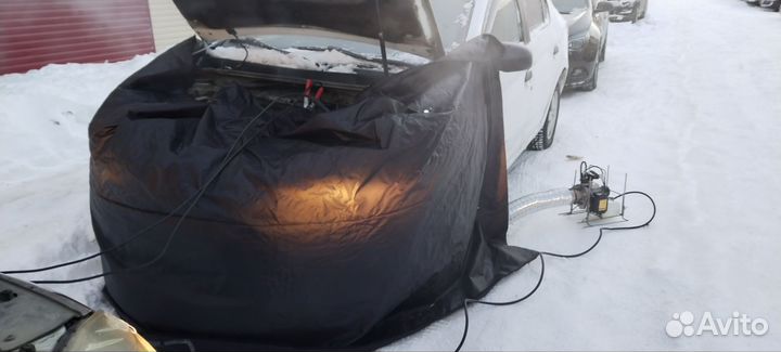 Разогрев авто