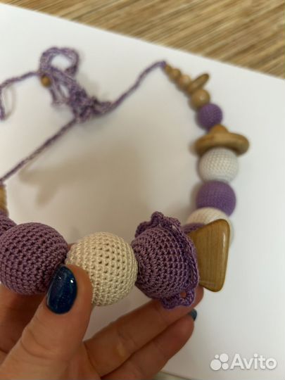 Слингобусы новые фиолетово белые