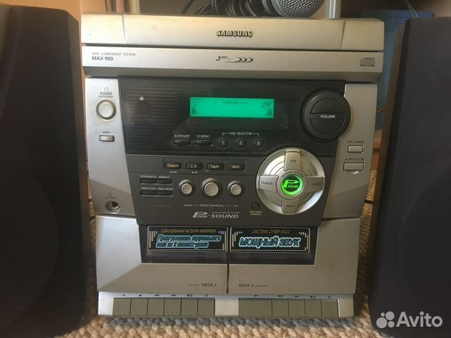 Музыкальный центр Samsung MAX-900