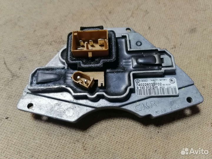 Резистор отопителя VW Passat B5, B5+