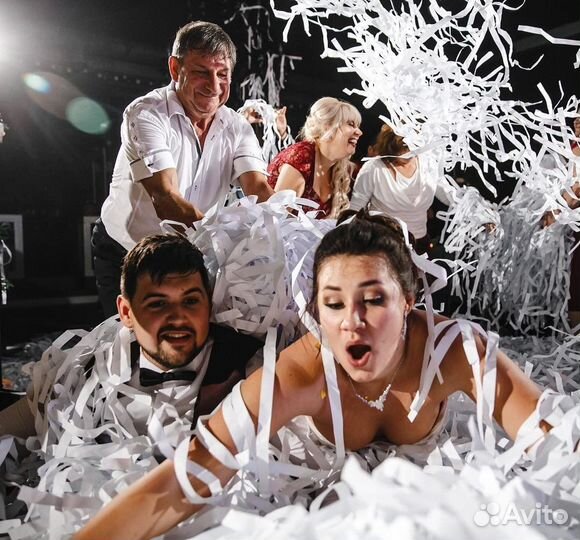 Бумажная дискотека/бумажное шоу/неоновое шоу