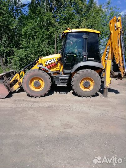 Услуги экскаватора-погрузчика JCB