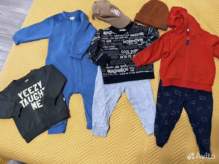 Вещи детские пакетом на мальчика 80