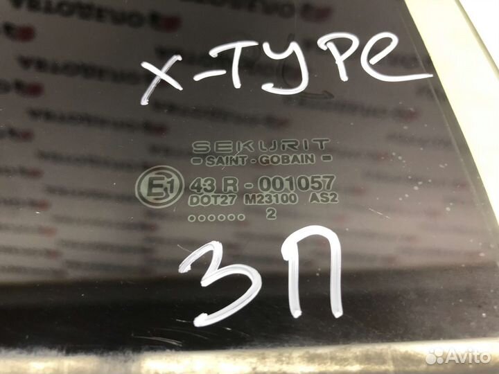 Стекло двери заднее правое Jaguar X-type 2001 г.в
