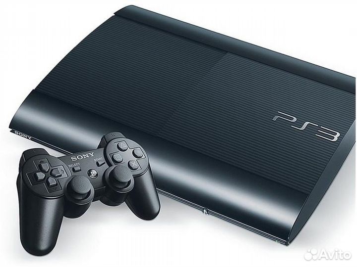 Sony PS3 + Fifa 19 + игры