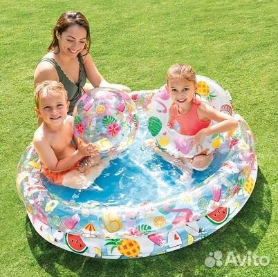 Детский надувной бассейн
