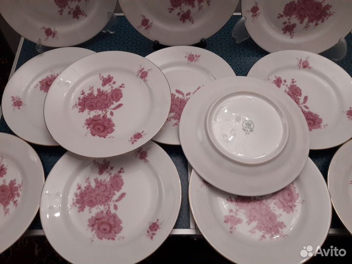 Тарелки ГДР кахла, винтаж