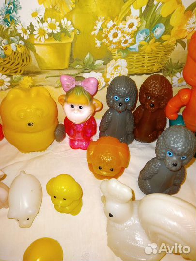 Игрушки СССР пластик