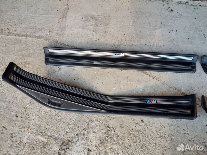 Накладки на пороги m bmw 3 e46 седан