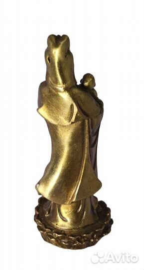 Гуань Инь с ребенком - Китайская Бронза ru*541