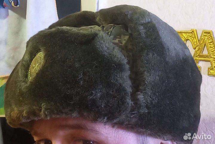Меховая мужская кепка