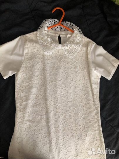 Блузка белая 38-40