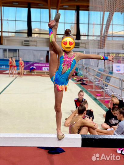 Купальник х/г рост 120-132 с украшением в подарок