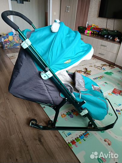 Санки коляска ника