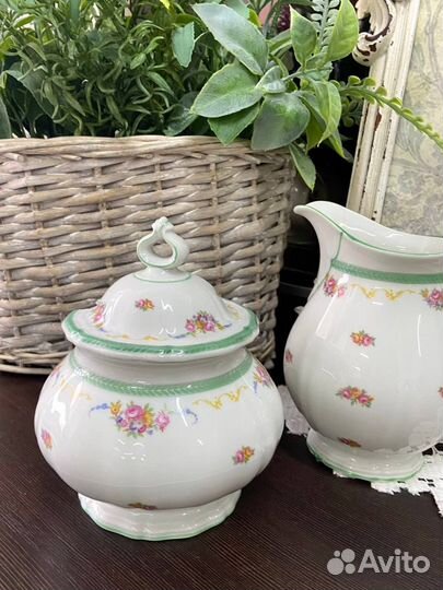 Молочник и сахарница от Rosenthal Chippendale