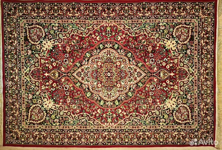 Винтажный тебризский ковер из СССР бесп доставка