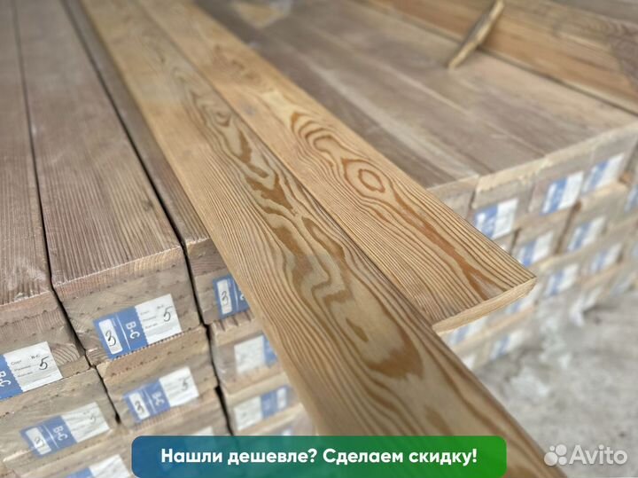 Палубная доска лиственница