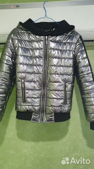 Куртка со стразами 44