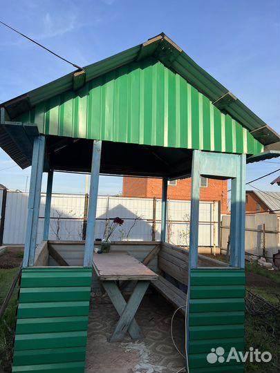 Беседка садовая бу