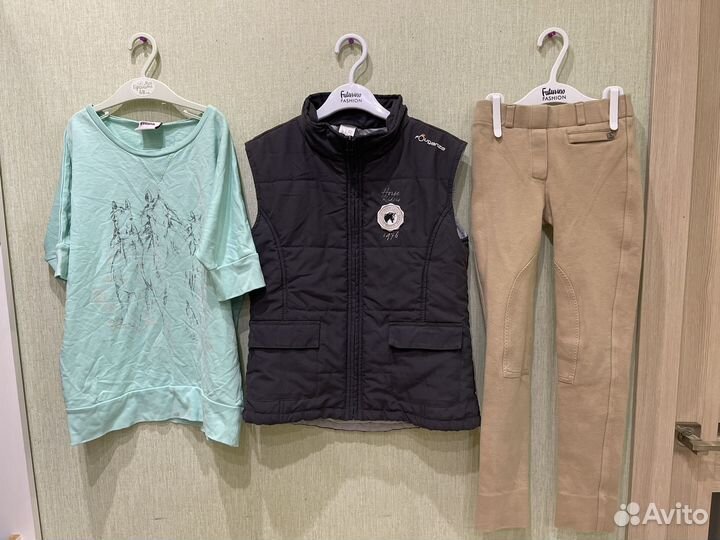 Жилет для верховой езды Fouganza бриджи