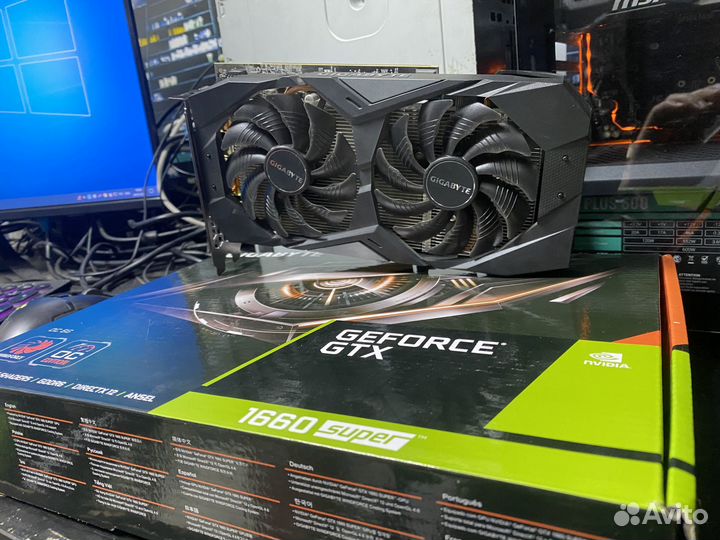 Gigabyte Geforce GTX 1660super 6g gddr6