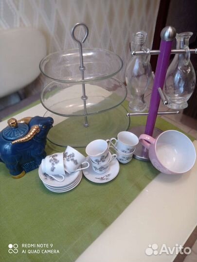 Много посуды для дачи или съёмной квартиры