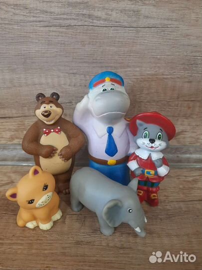 Резиновые игрушки для малышей