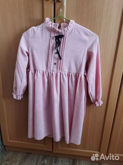 Платье вельветовое