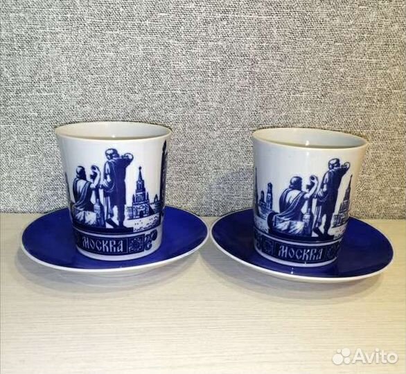 Кружки фарфор лфз Минин и Пожарский СССР