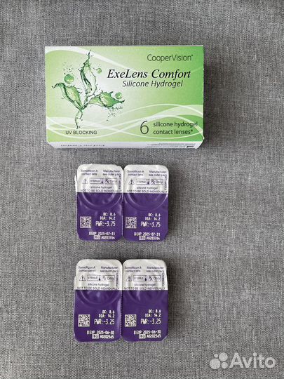 Линзы контактные Cooper Vision