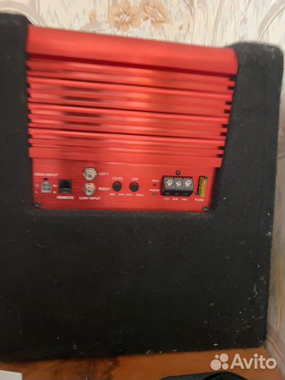 Урал ас-У12А черный Активный сабвуфер