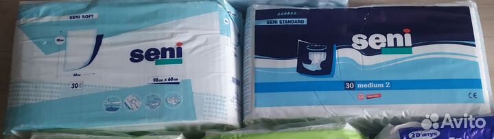 Памперсы для взрослых seni 2 медиум