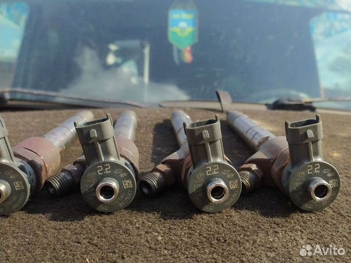 Форсунка топливная hyundai grand santa fe 2018 год