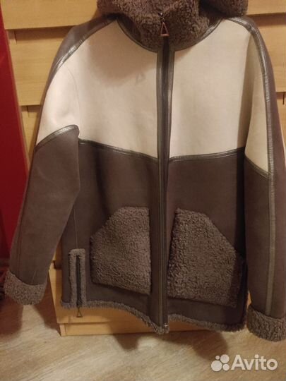 Шубка дубленка двусторонняя