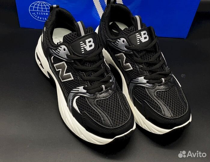 NB 530: Женские, черные, 36-41, для активного стил