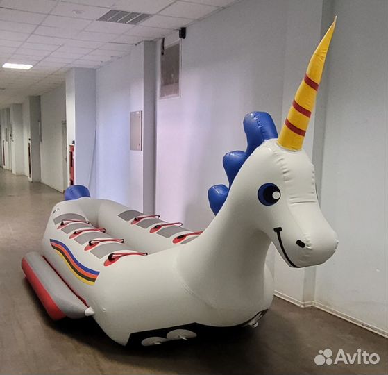 Водный дубль-банан Единорог