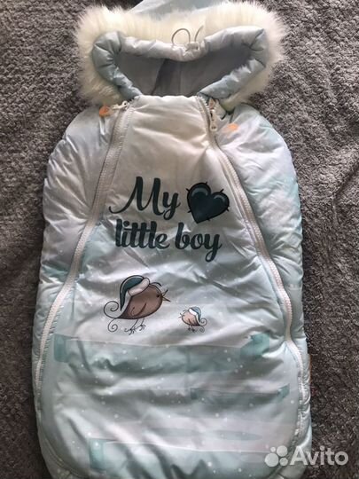 Комбинезон конверт зимний